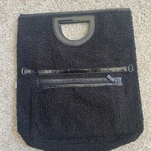 Beis black foldable large bag